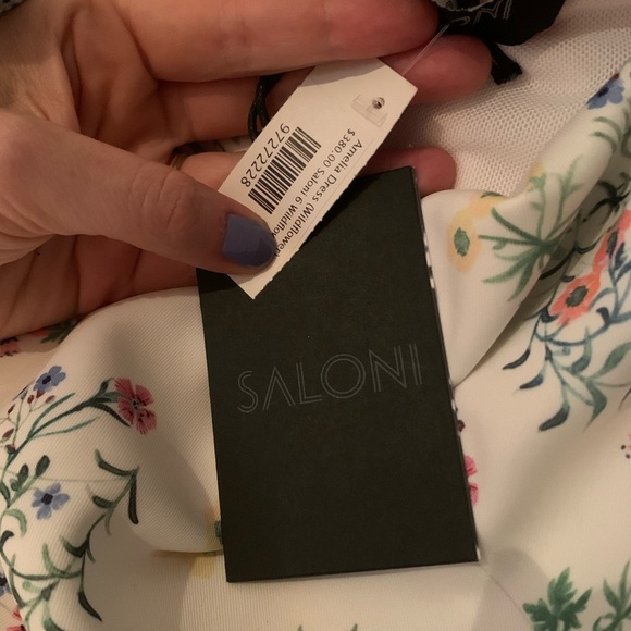 SALONI Amelia Dress in Wildflower - Picture 4 of 4